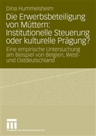 Dina Hummelsheim - Die Erwerbsbeteiligung von Müttern: Institutionelle Steuerung oder kulturelle Prägung?