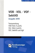 VOB - VOL - VOF - SektVO, Ausgabe 2010