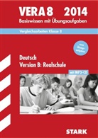 VERA 8 2011: Deutsch, Version B: Realschule, m. MP3-CD