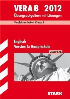 VERA 8 2011: Englisch, Version A: Hauptschule, m. Audio-CD