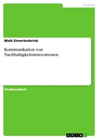 Maik Eimertenbrink - Kommunikation von Nachhaltigkeitsinnovationen