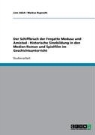 Markus Ruprecht, Linn Udich - Der Schiffbruch der Fregatte Medusa und Amistad - Historische Sinnbildung in den Medien Roman und Spielfilm im Geschichtsunterricht