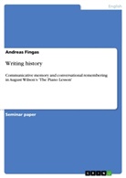 Andreas Fingas - Writing history
