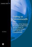 Chris Milner - Trading on Commonwealth Ties