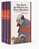 Peter Altenberg, Wilhelm Genazino, Deutsche Akademie für Sprache und Dichtung, Raine Gerlach, Rainer Gerlach, Kraus... - Das Buch der Bücher von Peter Altenberg, 3 Teile