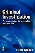 Stelfox, Peter Stelfox, Peter (National Policing Improvement Agency Stelfox, Stelfox Peter - Criminal Investigation