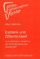 Paul Mackay - Esoterik und Öffentlichkeit