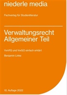 Benjamin Linke, Benjamin (Dr.) Linke - Verwaltungsrecht Allgemeiner Teil - 2022