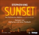 Stephen King, Anna Thalbach, Katharina Thalbach - Sunset, Das Pfefferkuchen-Mädchen und andere Erzählungen, 5 Audio-CDs (Hörbuch)