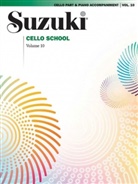 Shinichi Suzuki, Alfred Publishing - Suzuki Cello School, Cello Part & Piano Accompaniment. Vol.10