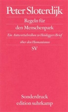 Peter Sloterdijk - Regeln für den Menschenpark