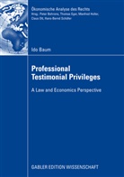 Ido Baum, Lev Eppelbaum - Professional Testimonial Privileges