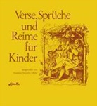 Susanne Stöcklin-Meier - Verse, Sprüche und Reime für Kinder