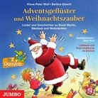 Bettina Göschl, Klaus-Peter Wolf, Klaus-Peter Wolf, Maxi Wolf - Adventsgeflüster und Weihnachtszauber, 1 Audio-CD (Audio book)