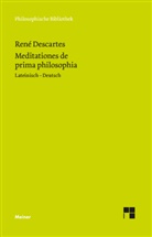 Rene Descartes, René Descartes, Christia Wohlers, Christian Wohlers - Meditationes de prima philosophia. Meditationes de prima philosophia