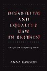 Anna Lawson, Professor Anna Lawson, Lawson Anna - Disability and Equality Law in Britain