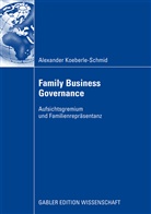 Alexander Koeberle-Schmid, Alexander Koeberle-Schmidt - Family Business Governance