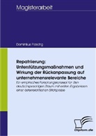Dominikus Plaschg - Repatriierung: Unterstützungsmaßnahmen und Wirkung der Rückanpassung auf unternehmensrelevante Bereiche