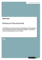 Maren Hampel, Maria Hold - Heitmeyers Theoriemodell