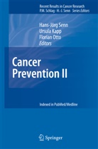 Ursul Kapp, Ursula Kapp, Florian Otto, Hans-Jörg Senn - Cancer Prevention II. Vol.2