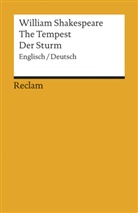 William Shakespeare, Ger Stratmann, Gerd Stratmann - The Tempest  / Der Sturm