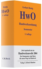 Gerhar Honig, Gerhard Honig, Gerhart Honig, Matthias Knörr, Gerhar Honig, Knörr - Handwerksordnung (HwO), Kommentar