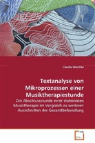 Claudia Weschke, Weschke Claudia - Textanalyse von Mikroprozessen einer Musiktherapiestunde