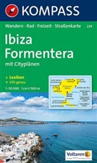 KOMPASS-Karte GmbH, KOMPASS-Karten GmbH, KOMPASS-Karten GmbH - Kompass Karten: 239 IBIZA - FORMENTERA