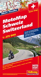 Hallwag Kümmerly+Frey AG - Kümmerly & Frey Karten: MotoMap Schweiz 1:275'000