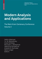 Vadim Adamyan, Vadim (Hrsg.) Adamyan, Yu. M. Berezansky, Yu. M. (Hrsg.) Berezansky, Yu.M. Berezansky, Israel Gohberg... - Modern Analysis and Applications 2