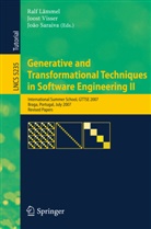 Ralf Lämmel, Joào Saraiva, João Saraiva, Joos Visser, Joost Visser - Generative and Transformational Techniques in Software Engineering II