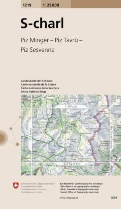Bundesamt für Landestopografie swisstopo, Bundesam für Landestopografie swisstopo, Bundesamt für Landestopografie swisstopo - S-Charl - Piz Mingèr - Piz Tavrü - Piz Sesvenna