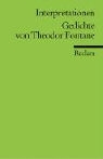 Hellmut Scheuer - Interpretationen Gedichte von Theodor Fontane