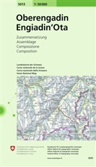 Bundesam für Landestopografie swisstopo, Bundesamt für Landestopografie swisstopo - Landeskarte der Schweiz: Oberengadin Engiadin'Ota