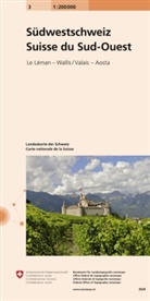 Bundesamt für Landestopografie swisstopo, Bundesamt für Landestopografie swisstopo, Bundesam für Landestopografie swisstopo, Bundesamt für Landestopografie swisstopo - Suisse Sud-Ouest