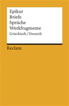 Epikur, H W Krautz, Hans-Wolfgang Krautz, W Krautz, H W Krautz - Briefe, Sprüche, Werkfragmente. Griech. /Dt