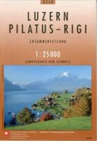 Bundesam für Landestopografie swisstopo, Bundesamt für Landestopografie swisstopo - Luzern Pilatus - Rigi