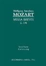 Wolfgang Ama Mozart, Wolfgang Amadeus Mozart, Karel Torvik - Missa Brevis, K. 194 - Vocal Score