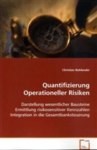 Christian Bohlender, Bohlender Christian - Quantifizierung Operationeller Risiken