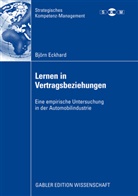 Björn Eckhard - Lernen in Vertragsbeziehungen