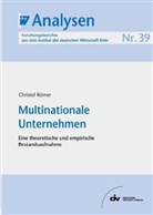 Christof Römer - Multinationale Unternehmen