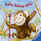 Sandra Grimm, Christine Denk - Hallo, kleiner Affe!, m. Fingerpuppe