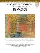 Not Available (NA), Hal Leonard Corp, Hal Leonard Publishing Corporation - Dicrtion Coach Arias for Bass