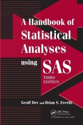 Geoff Der, Der Geoff, Brian S. Everitt, Brian S. Der Everitt - Handbook of Statistical Analyses Using Sas