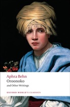Aphra Behn, Paul Salzman, Paul (Senior Lecturer Salzman - Oroonoko and Other Writings