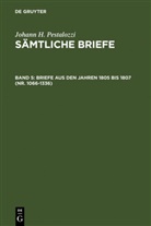 Johann H. Pestalozzi, Dejung, Dejung, Emanuel Dejung, Walte Feilchenfeld-Fales, Walter Feilchenfeld-Fales... - Sämtliche Briefe - Band 5: Briefe aus den Jahren 1805 bis 1807 (Nr. 1066-1336)