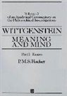 HACKER, P. M. S. Hacker, P. M. S. (University of Oxford) Hacker, Hacker P. M. S. - Wittgenstein