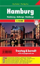 Freytag-Berndt und Artaria KG - Freytag Berndt Stadtplan: Freytag & Berndt Stadtplan Hamburg City Pocket, Stadtplan 1:10.000. Hambourg. Amburgo; Hamburgo; Hamburk