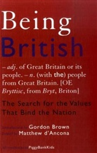 Gordon Brown, Matthew D'Ancona, Matthew D'Ancona - Being British