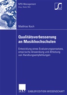 Matthias Koch - Qualitätsverbesserung an Musikhochschulen